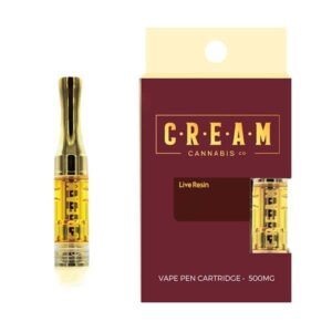 CREAM Live Resin Vape Cartridge EU