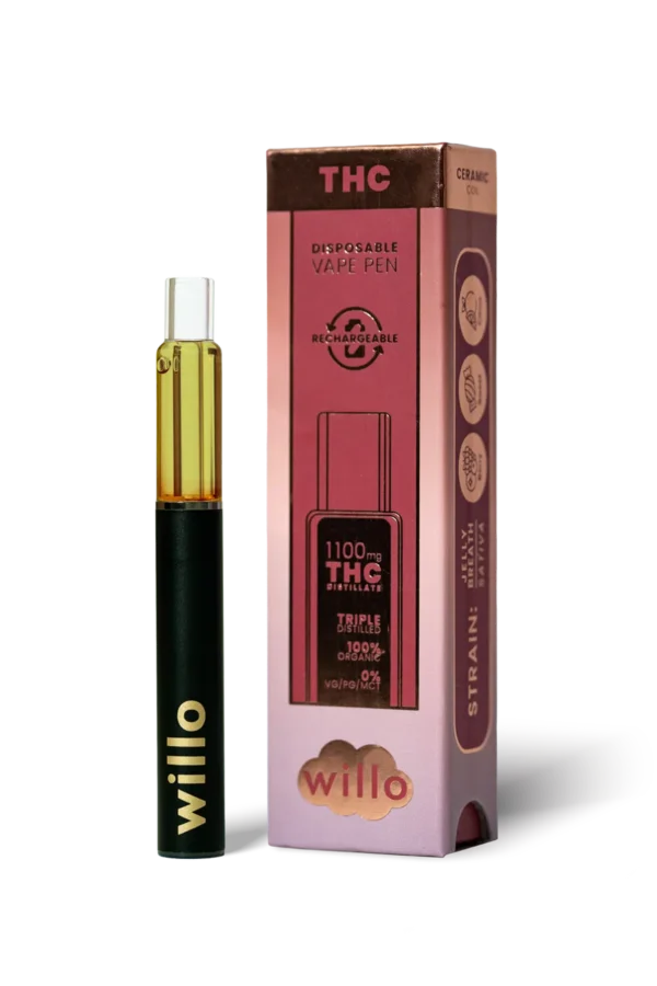 Willo 1100mg THC Vape Pen – Jelly Breath EU