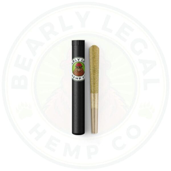 Bearly Legal Hemp Co Delta 8 THC Preroll Kief Joint