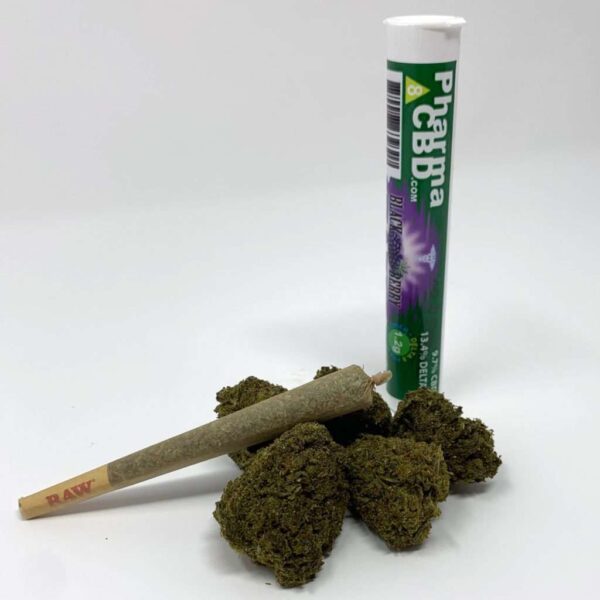 PharmaCBD Delta-8-THC Infused Blackberry Haze Pre-Roll EU