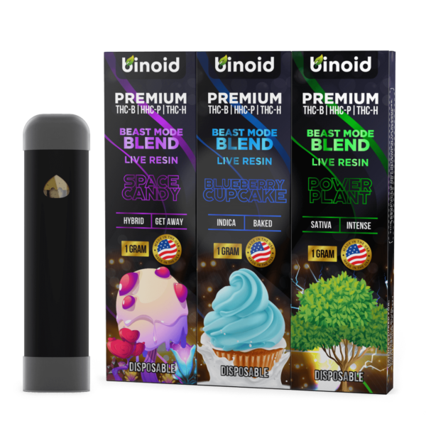 Beast Mode Blend Live Resin Disposable EU – 3 Pack Combo