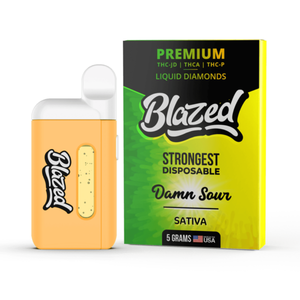 THCA + Delta 9P 5 Gram Disposable – Blazed EU